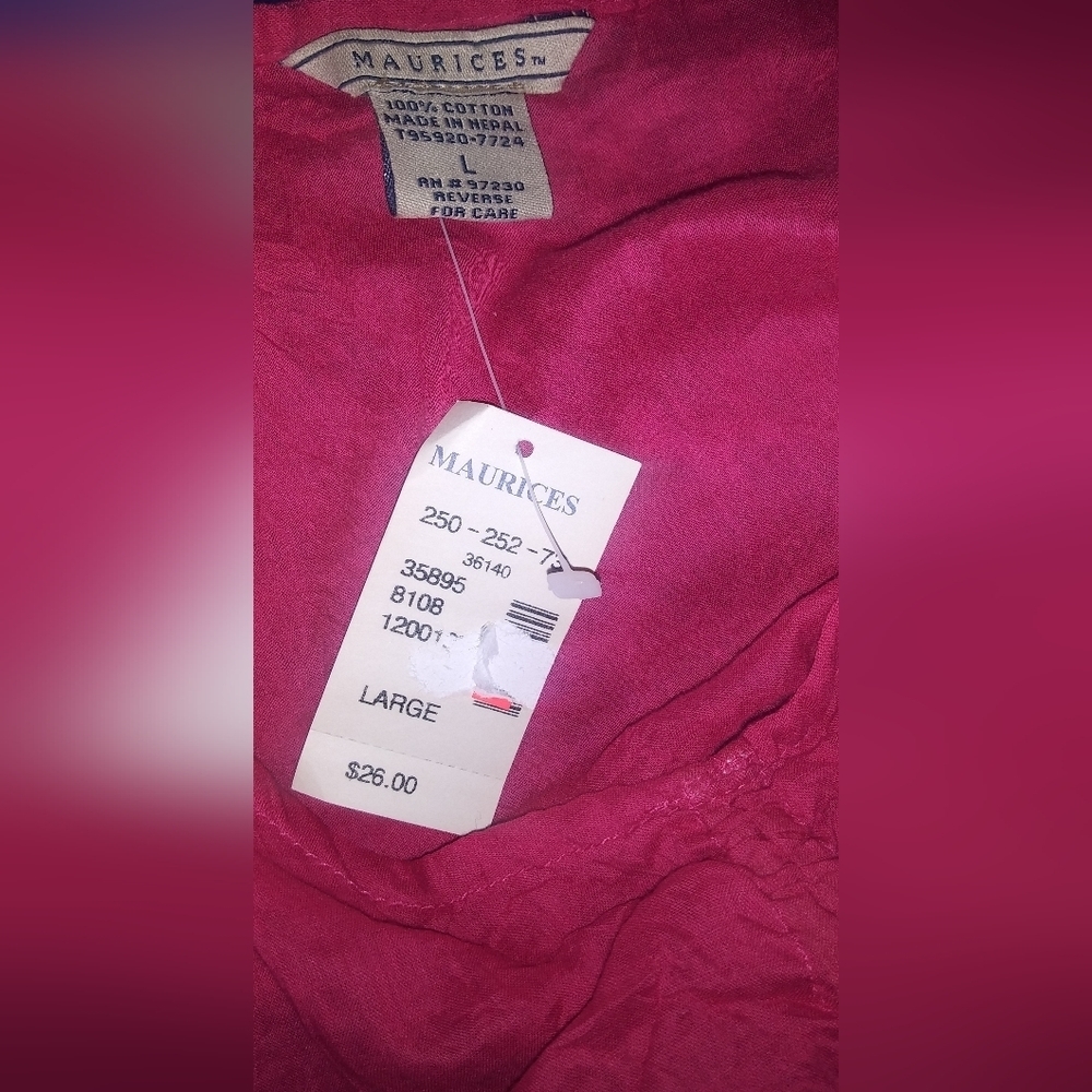 Maurices long sleeve blouse - Picture 4 of 4